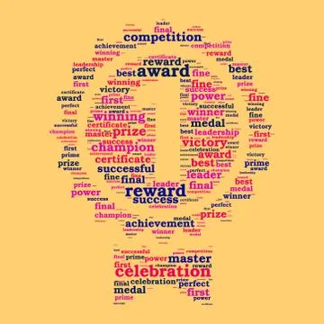Winner Concept Word Cloud Stock Illustration