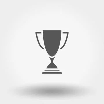 Winner cup. Vector Stock Illustration