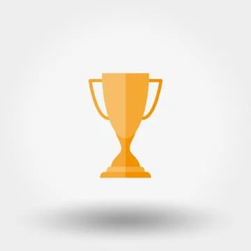 Winner cup. Vector Stock Illustration