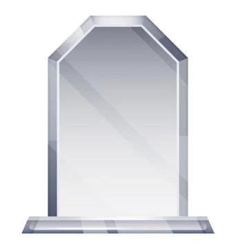 Winner Glass Trophy Stock Illustration