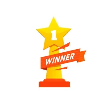 Winner icon award Stock Illustration