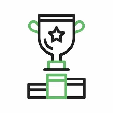 Winner icon vector image. Stock-Illustration