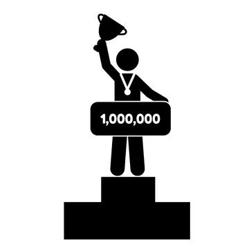 Winner Illustrazione stock