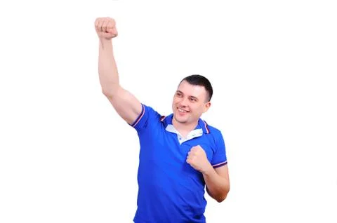 Winner man Stock Photos