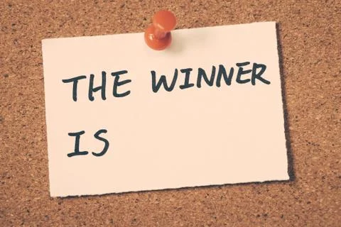 The winner is Stock Photos