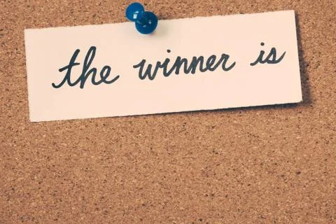 The winner is Stock Photos