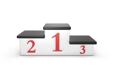 Winner podest Stock Illustration