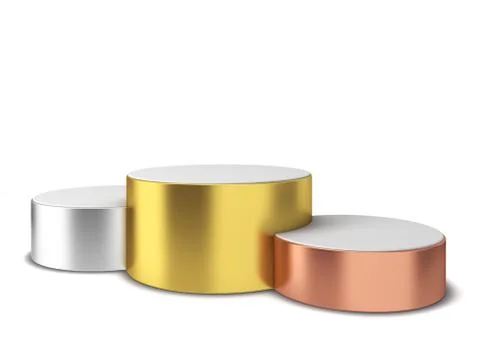 Winner podium Stock Illustration