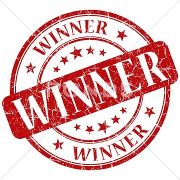 Winner stamp Stock Illustration