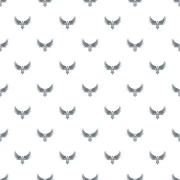 Winner wing pattern vector seamless Stock Illustration