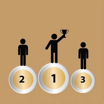 Winners concept Stock Illustration