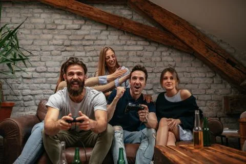 Winners focus on winning Stock Photos