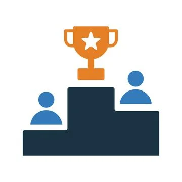 Winners icon. Stock Illustration