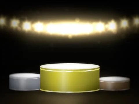 Winners Podium Stock-Illustration