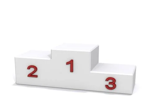 Winners podium Stock Illustration