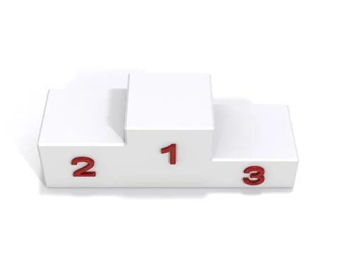 Winners podium Stock Illustration