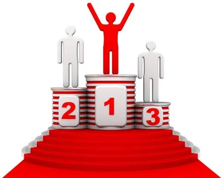 Winners podium Illustration