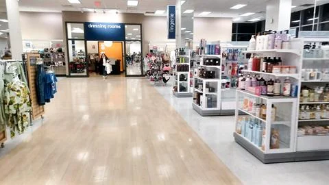 Winners store interior view Stock Photos