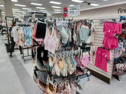 Winners store interior view Stock Photos