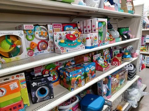 Winners store interior view Stock Photos