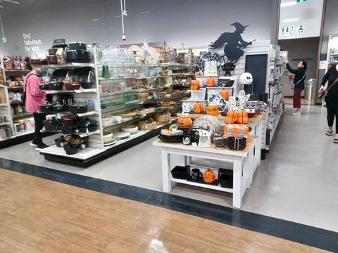 Winners store interior view Stock Photos