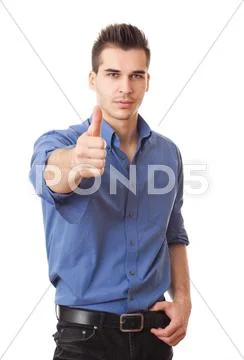 Winning attitude. Stock-Fotos