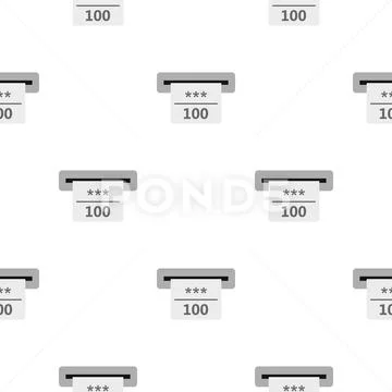 Winning cheque in casino pattern flat Stock Illustration