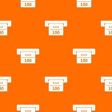 Winning cheque in casino pattern seamless Stock Illustration