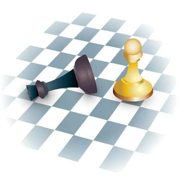 Winning Chess concept Stock Illustration