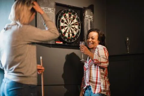 Winning at Darts Photos