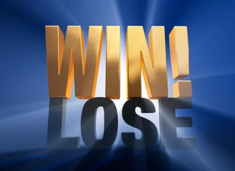 Winning! Stock Illustration