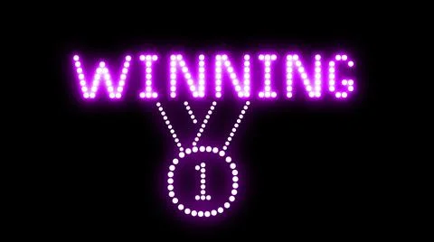 Winning Logo Stock Illustration