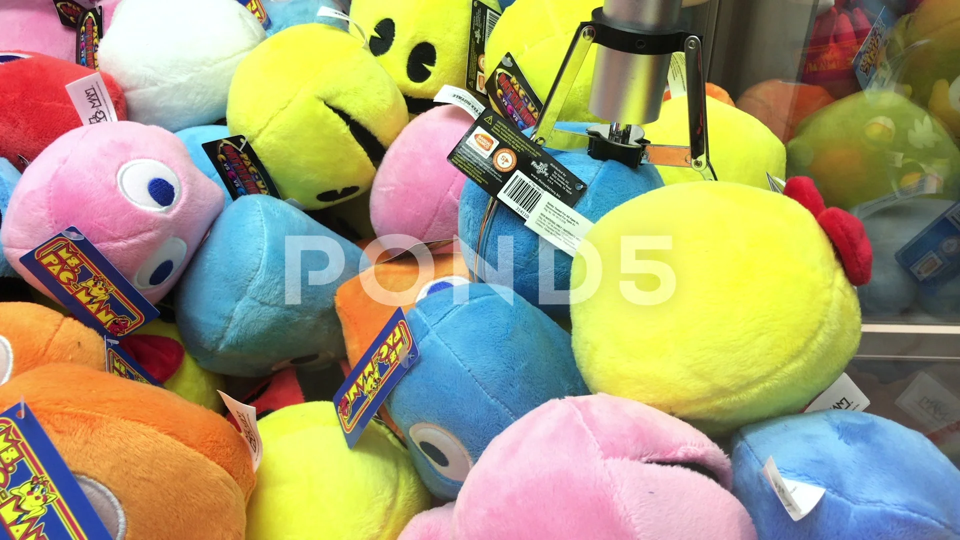 pac man claw machine