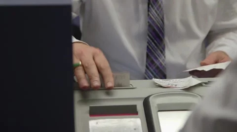 Winning tickets Stock Footage 49549209