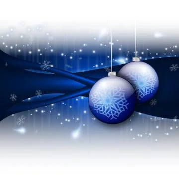 Winter abstract background Stock Illustration