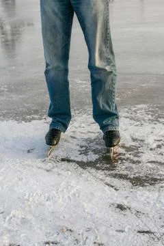 Winter activity Stock Photos