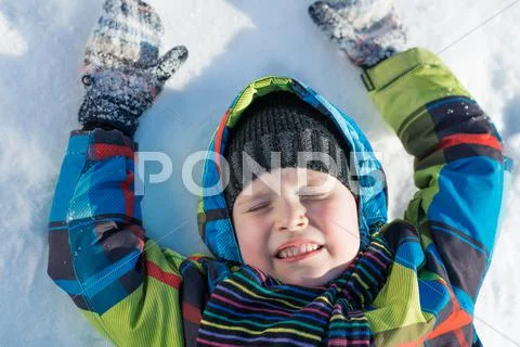 Winter activity Stock Photos