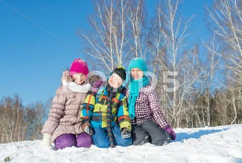 Winter activity Stock Photos