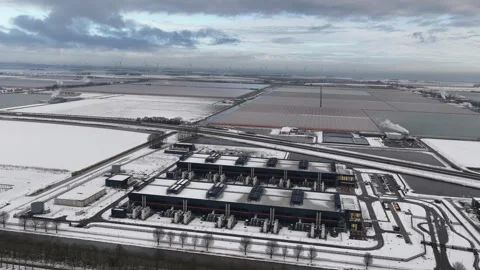 Winter AI Technology Aerial Drone Concepts Vídeo Stock 330183094