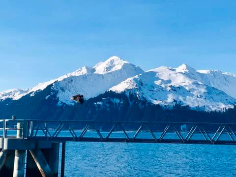 Winter in Alaska Stock Photos