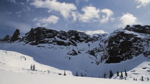 Winter  Alpine Landscape Video stock 37530903