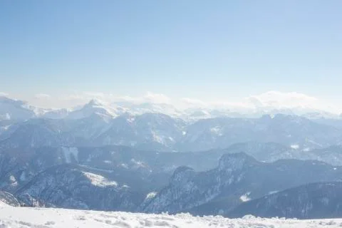 Winter in Alps (10) Stock Photos