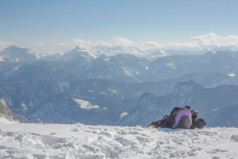 Winter in Alps (12) Stock Photos
