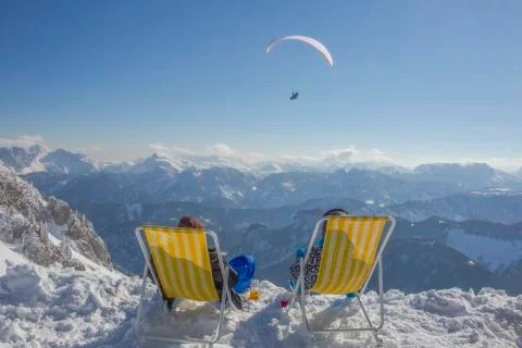 Winter in Alps (16) Stock Photos