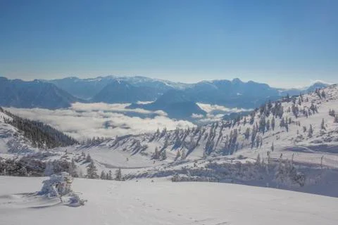 Winter in Alps (5) Stock Photos