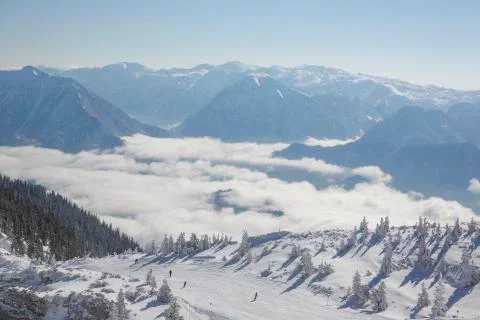 Winter in Alps (6) Stock Photos