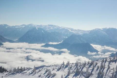 Winter in Alps (7) Stock Photos