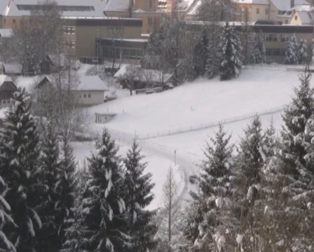 Winter in the Alps Video stock 1049159