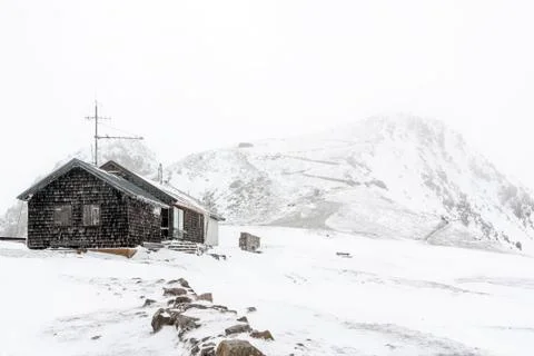 Winter in the Alps Stock Photos