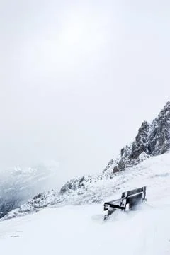 Winter in the Alps Stock Photos